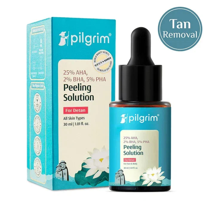 (Buy 1 Get 1 Free) Pilgrim 25% AHA + 2% BHA + 5% PHA Peeling Solution