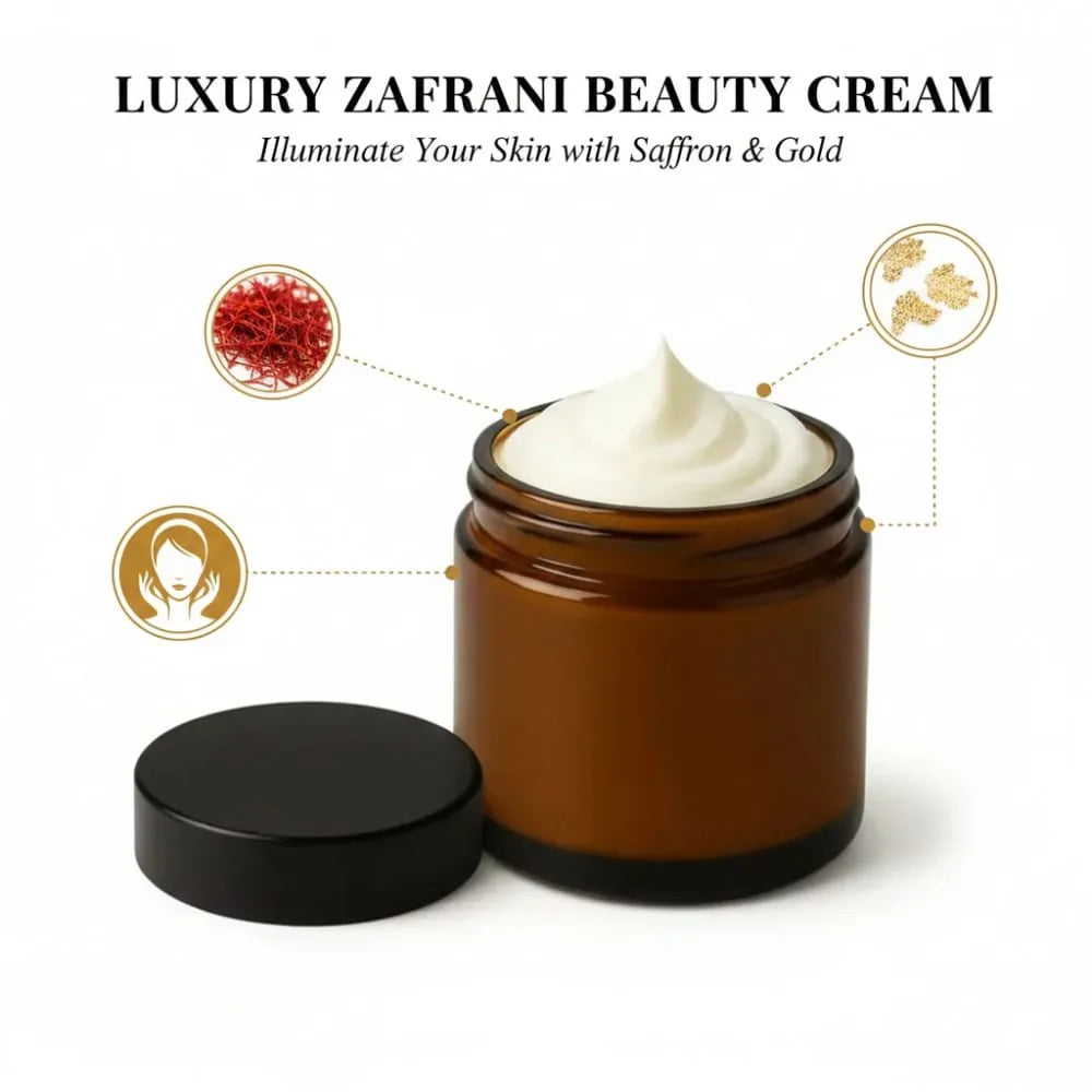 Zafrani Glow Cream (500 Grams Jar)