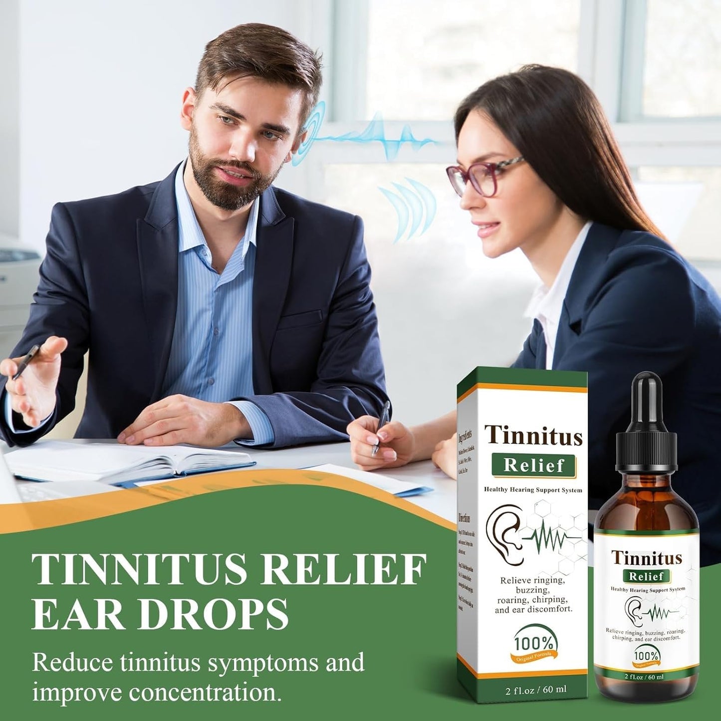 Tinnitus Relief Drops (کان کےتمام مسائل کےلیے) || SUMMER MEGA SALE