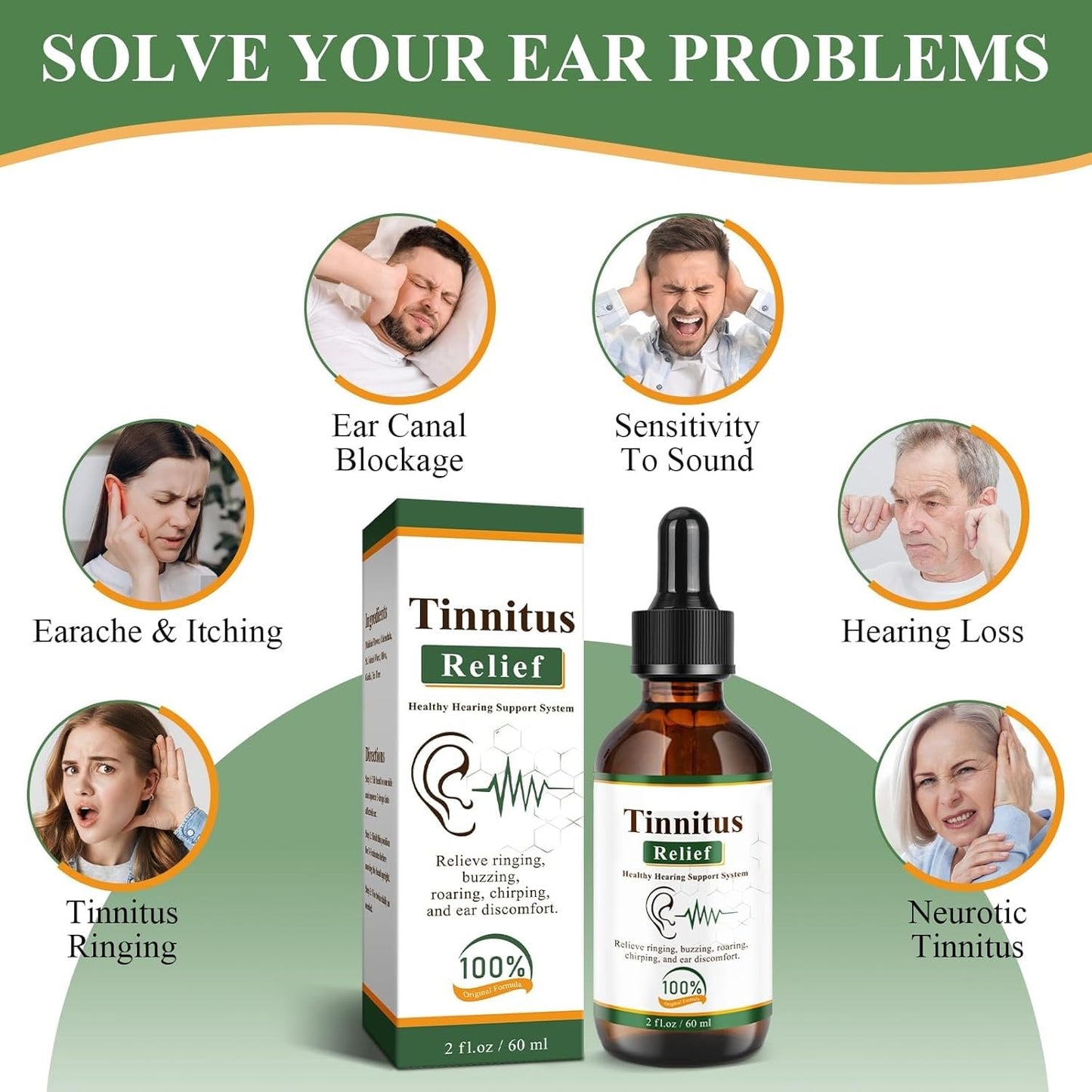 Tinnitus Relief Drops (کان کےتمام مسائل کےلیے) || SUMMER MEGA SALE