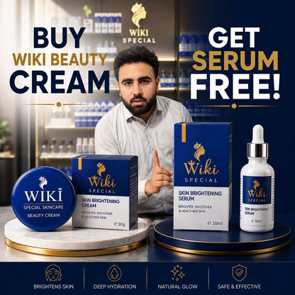 Buy Wiki Beauty Cream & Get Wiki Serum Free
