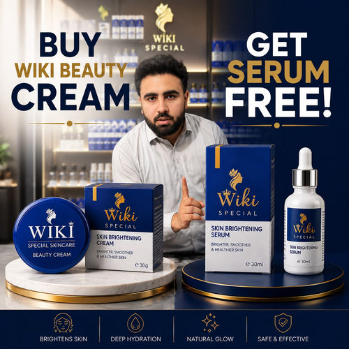 Buy Wiki Beauty Cream & Get Wiki Serum Free