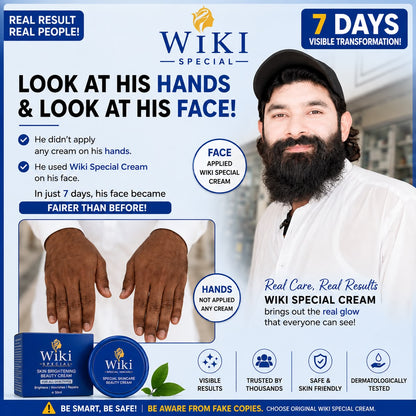 Buy Wiki Beauty Cream & Get Wiki Serum Free