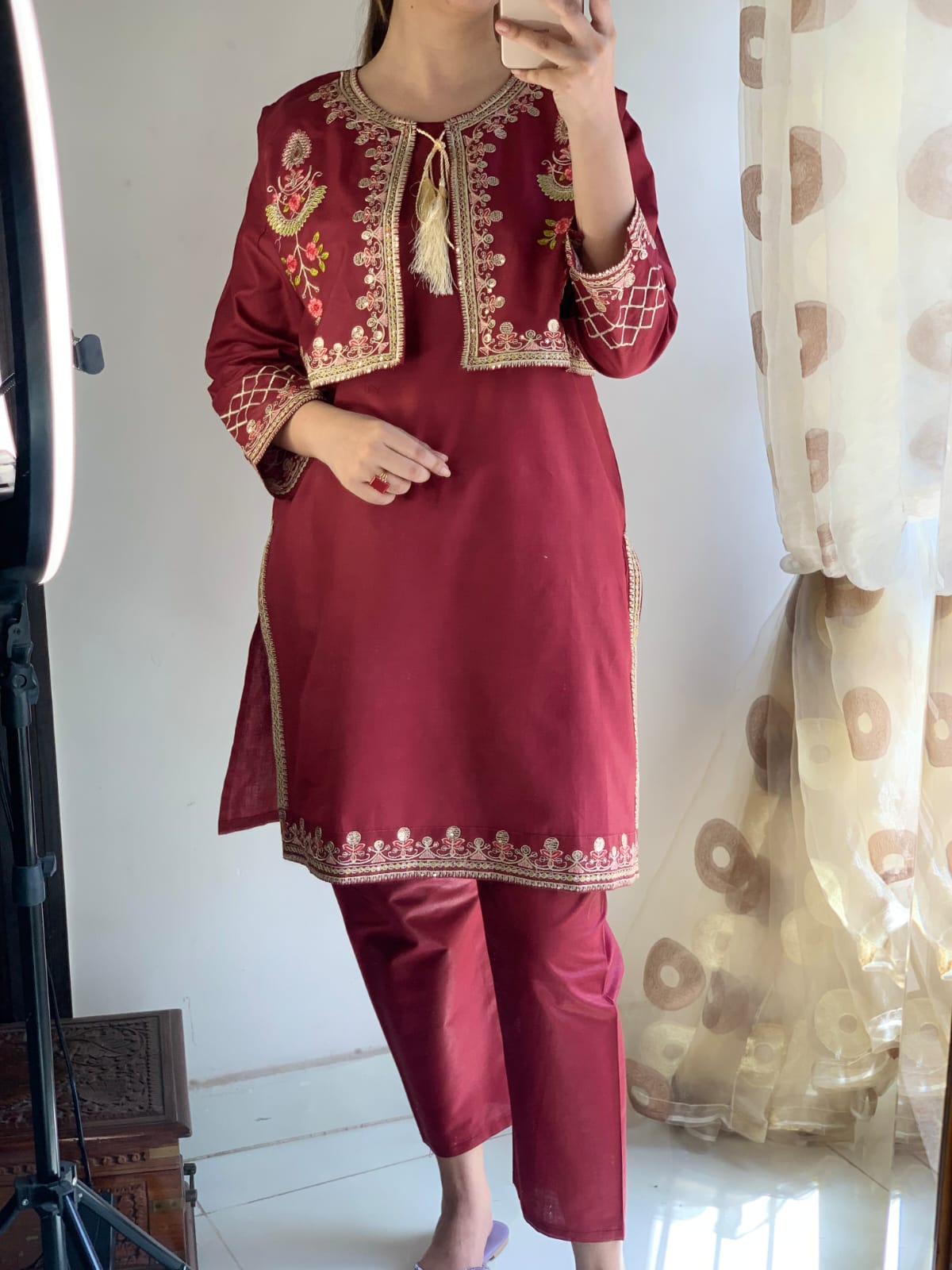 Koti Embroidery 3Pc